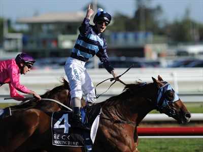 James McDonald on Shooting To Win at the Caulfield Guineas